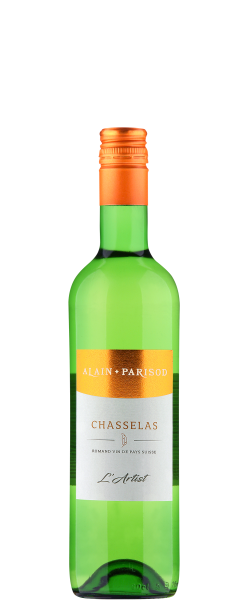 Alain Parisod 
Chasselas L'Artist 
Romand Vin de Pays Suisse
