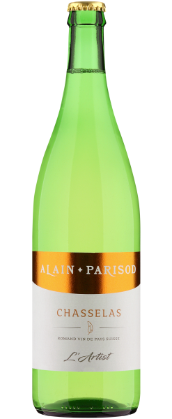 Alain Parisod 
Chasselas L'Artist Romand 
Vin de Pays Suisse