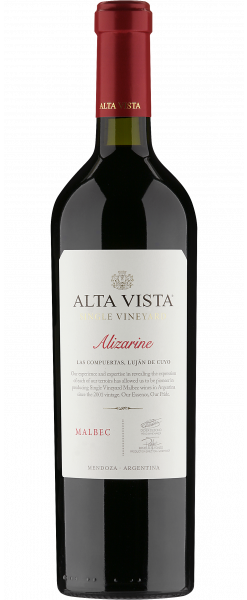 Alizarine Single Vinyard Malbec Mendoza