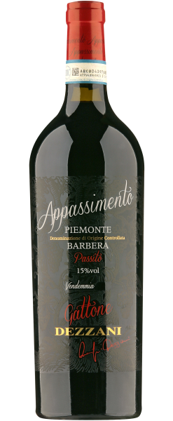 Appassimento Barbera Passito Gattone Piemonte DOC