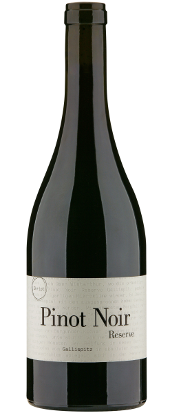 Skript Pinot Noir Reserve 
Gallispitz Winterthur 
AOC Zürich