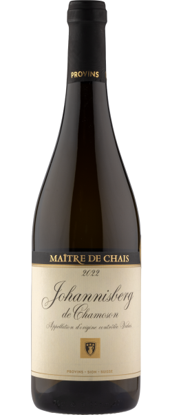 Maître de Chais 
Johannisberg de Chamoson 
AOC Valais