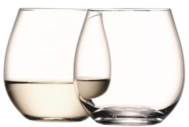2er Set Weinbecher Klein 370ml - Klar